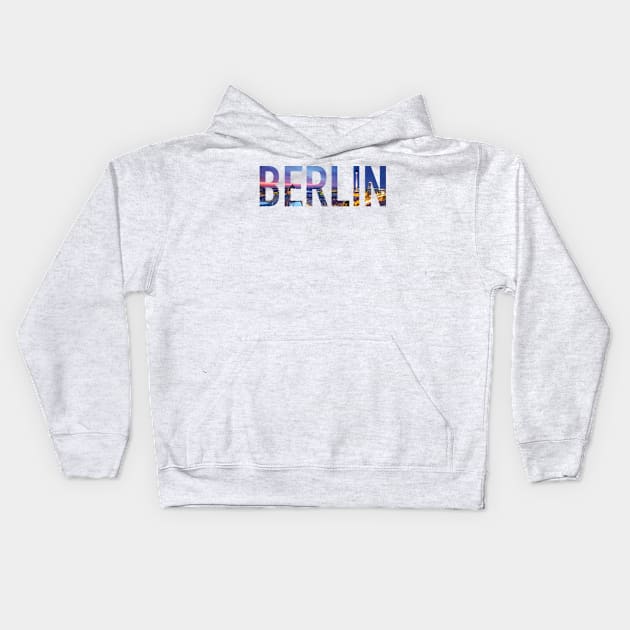 Berlin, Germany Kids Hoodie by aterkaderk